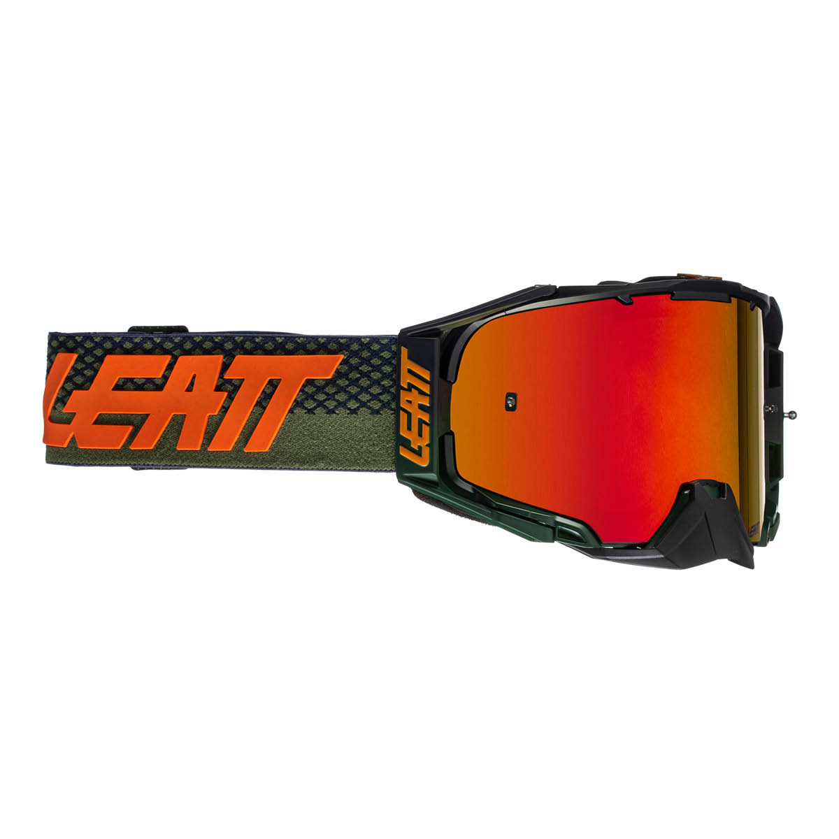 LEATT Brille Velocity 6.5 IRIZ, cactus red 28 %