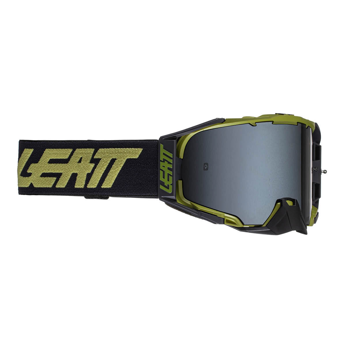 LEATT Motocross Brille Velocity 6.5, Desert Sand/Lime Platinum UC 28% Universal