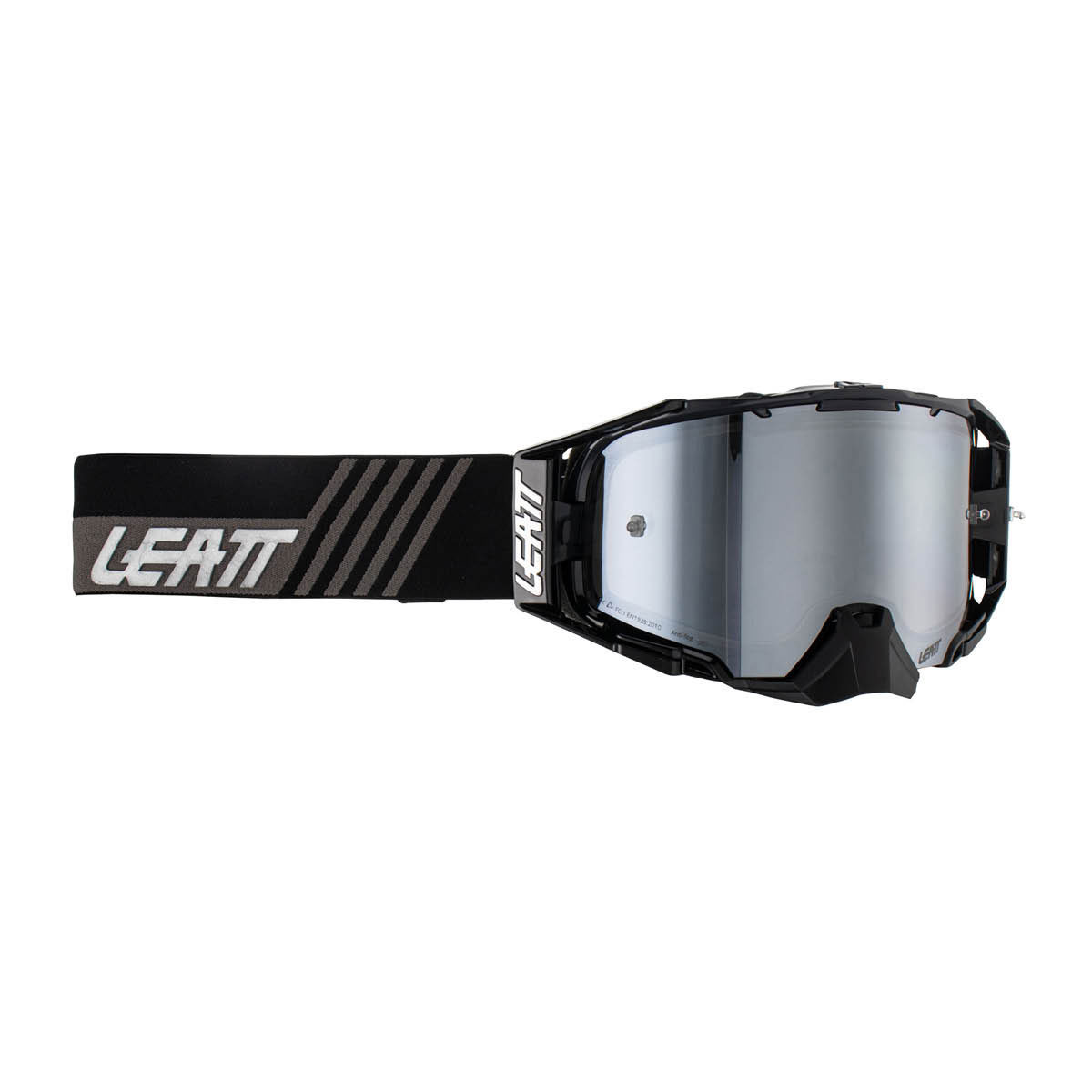 LEATT Motocross Brille Velocity 6.5, Iriz Stealth Silver 50% Universal