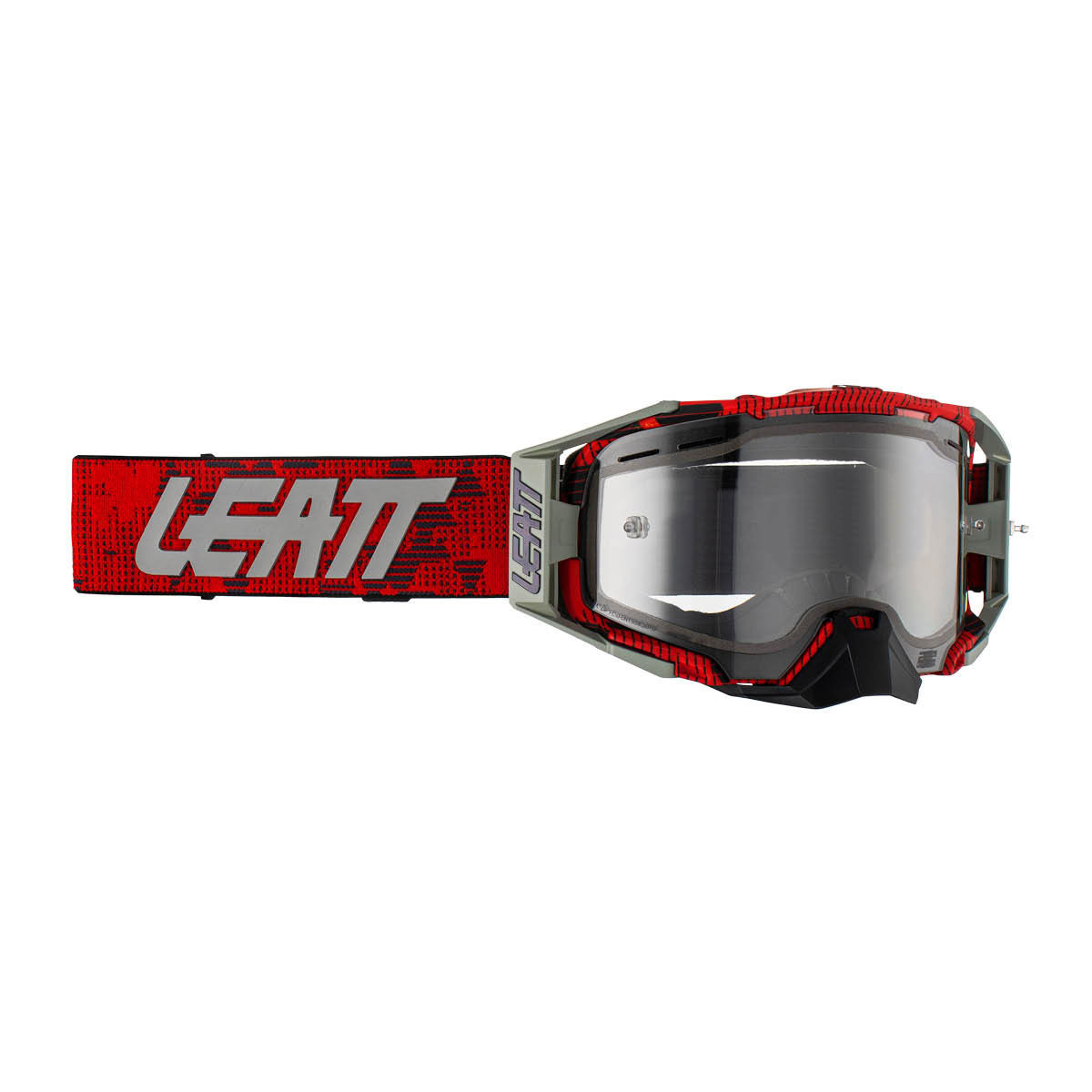 LEATT Motocross Brille Velocity 6.5 Enduro, JW22 Red Clear 83% Universal