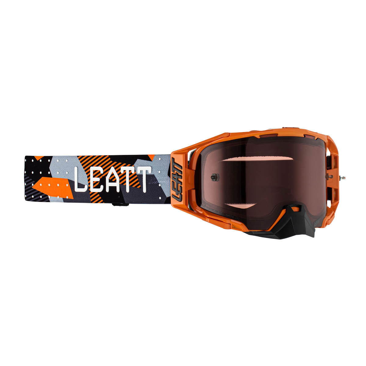 LEATT Motocross Brille Velocity 6.5, Orange Rose UC 32% Universal