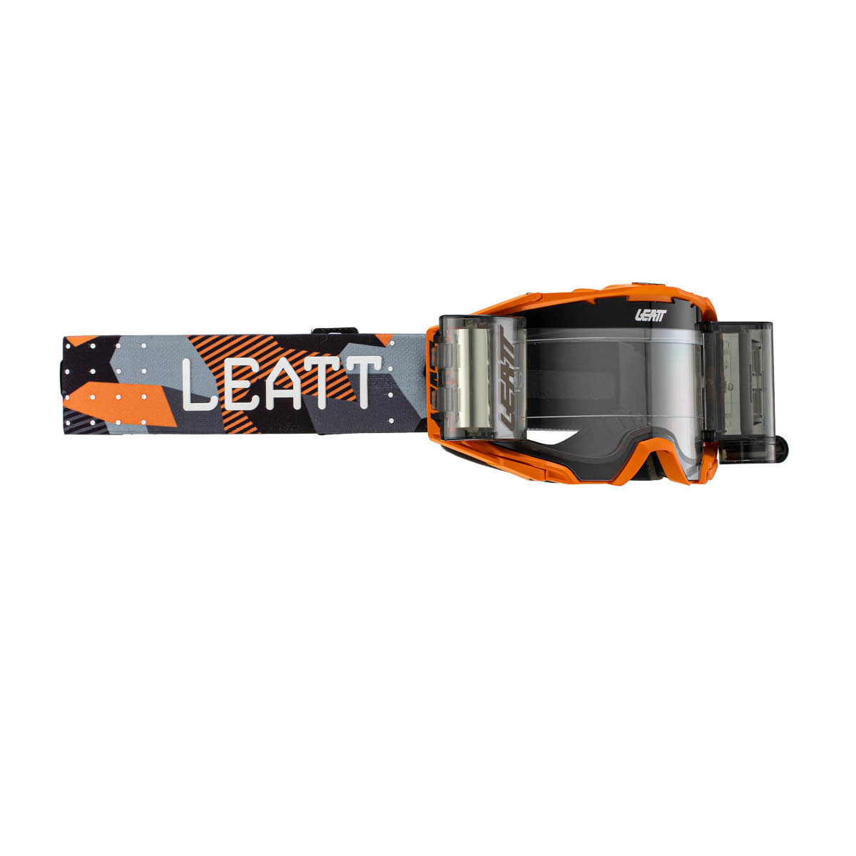 LEATT Motocross Brille Velocity 6.5 Roll-Off, Orange Clear 83% Universal