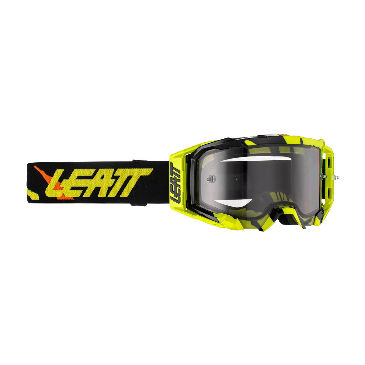 LEATT Motocross Brille Velocity 5.5, Tiger Light Grey 58% Universal