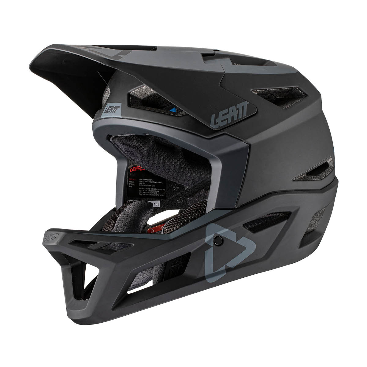LEATT MTB Helm Gravity 4.0, Černá XL