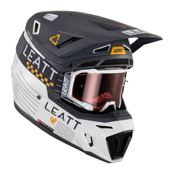 LEATT Motocross Helm Moto 8.5 V23 inkl. Brille