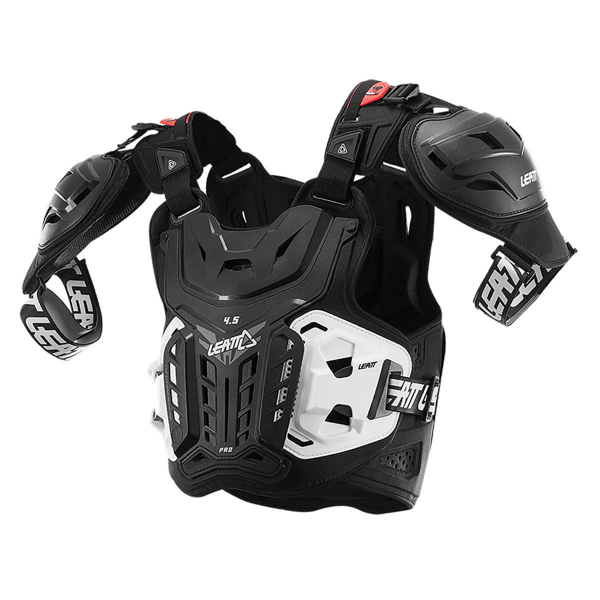 LEATT Brustpanzer 4.5 Junior, S/M black/red