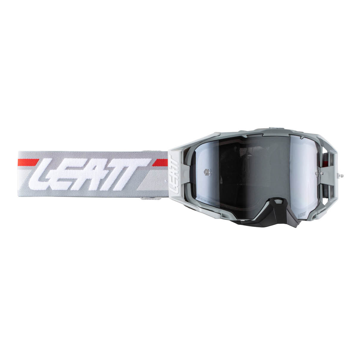 LEATT Motocross Brille Velocity 6.5 Iriz, forge/silver 50% One Size