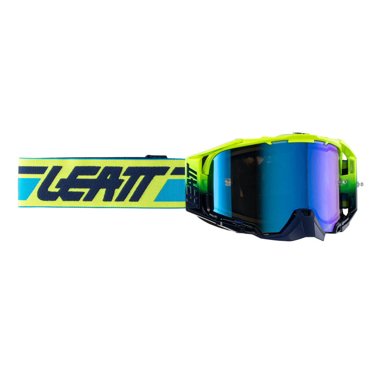 LEATT Motocross Brille Velocity 6.5 Iriz, red/red 28% One Size