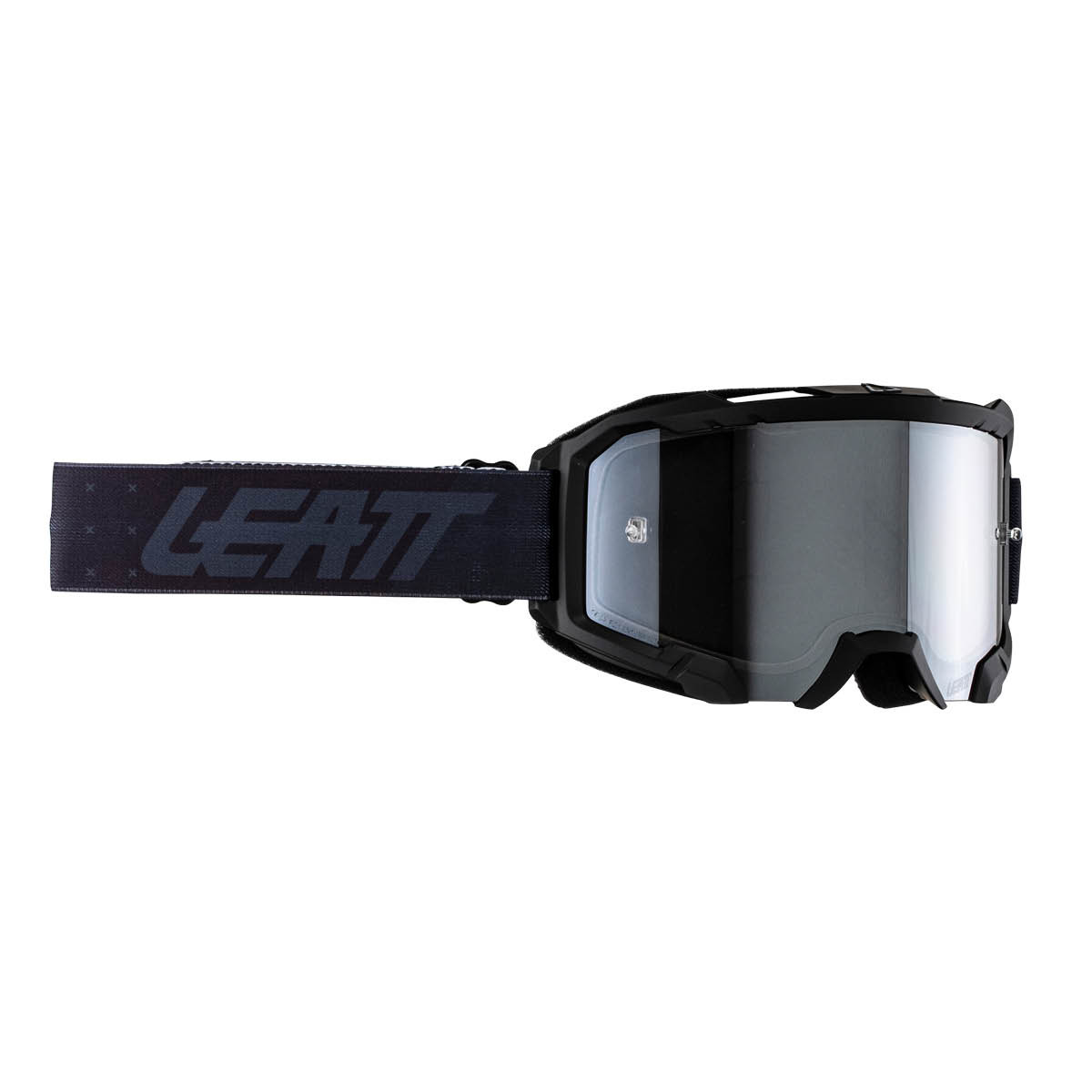 LEATT Motocross Brille Velocity 4.5 Iriz, stealth/silver 50% One Size