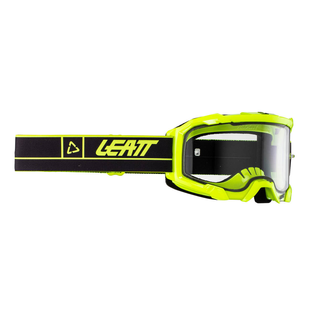 LEATT Motocross Brille Velocity 4.5, citrus/clear 83%