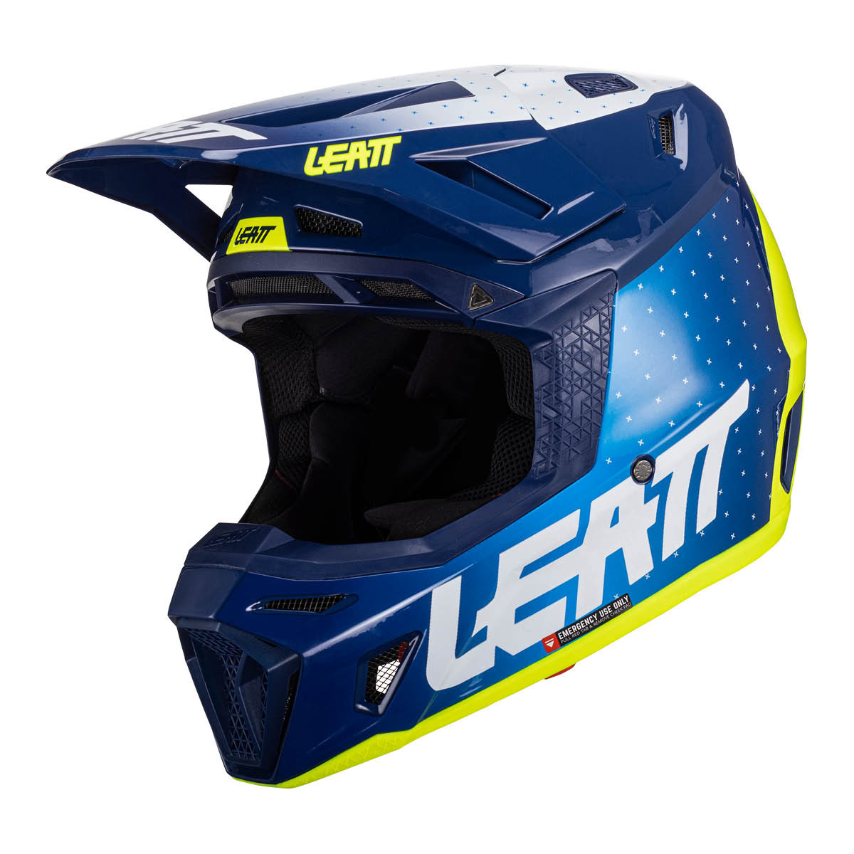 LEATT Motocross Helm 8.5 V24, Modrá M